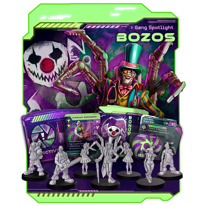 Monster Fight Club Cyberpunk Red: Combat Zone: Starter Faction - Bozos