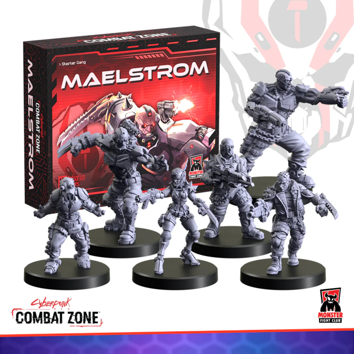 Monster Fight Club Cyberpunk Red: Combat Zone: Starter Faction - Maelstrom