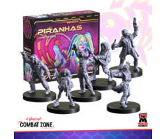 Monster Fight Club Cyberpunk Red: Combat Zone: Starter Faction - Piranhas