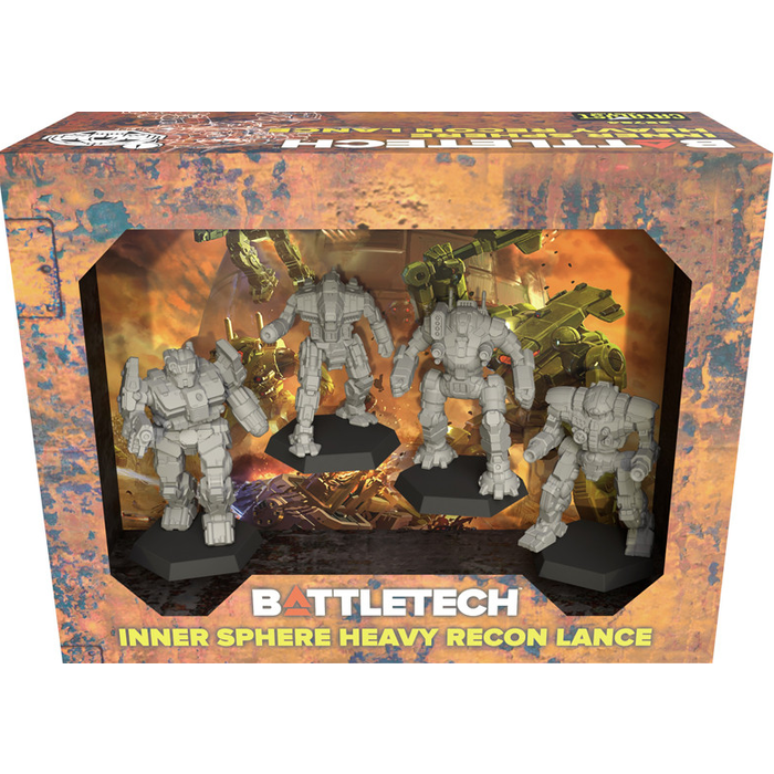 Catalyst Games Battletech: Inner Sphere Heavy Recon Lance