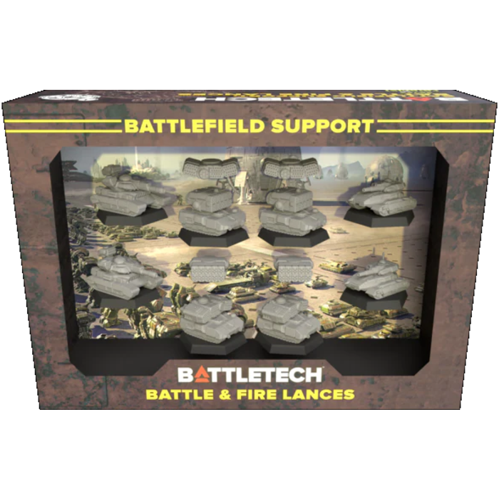 Catalyst Games Battletech: Battlefield Support Battle & Fire Lances