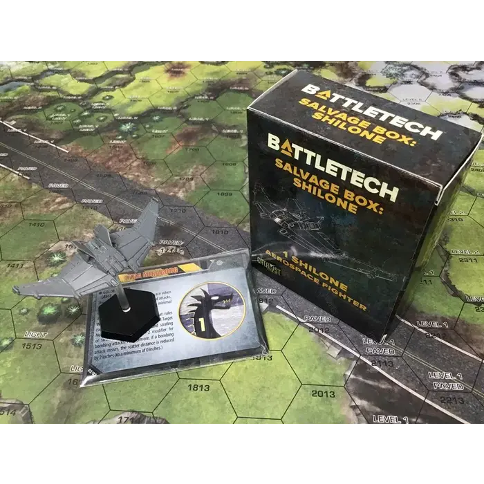 Catalyst Games Battletech Clan Invasion: Salvage Box - Shilone Aerospace Fighter