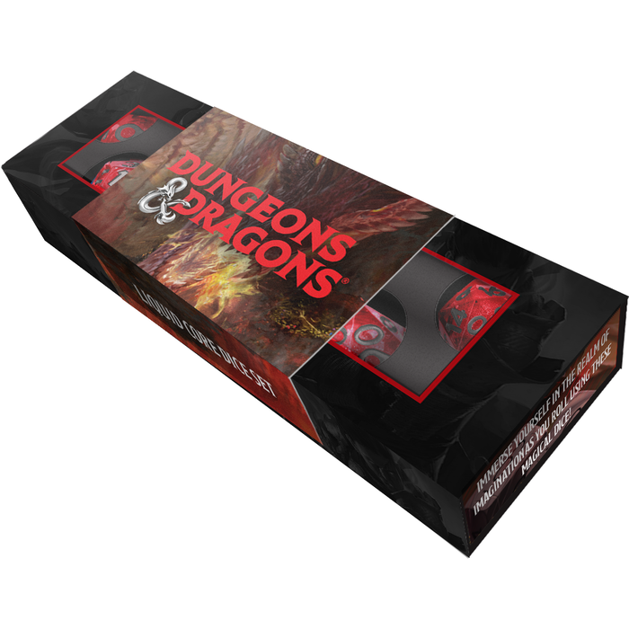Fanroll 7-Piece Liquid Core RPG Dice Set: Dungeons & Dragons