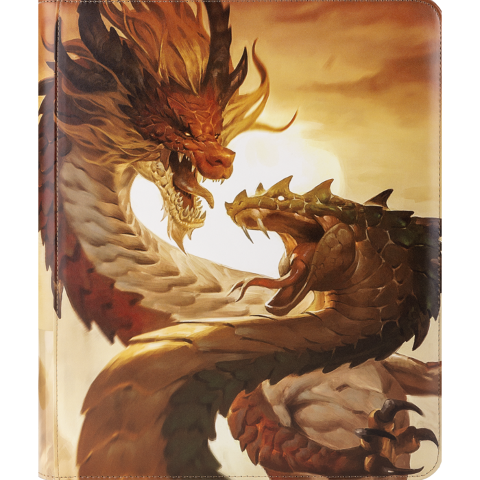 Arcane Tinmen 9-Pocket Zipster Binder - Wood Snake