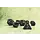 7-Piece Metal RPG Dice Set: Black Crypt