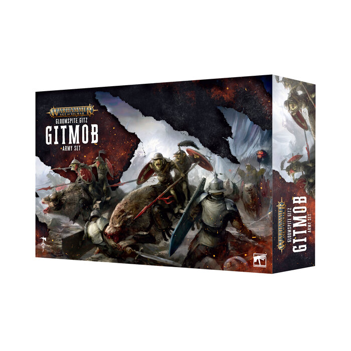 Games Workshop Warhammer Age of Sigmar: Gloomspite Gits - Gitmob Army Set