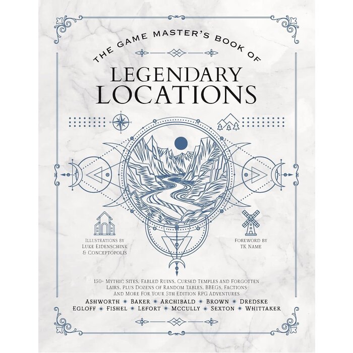 Osprey Games The Game Master's Book of Legendary Locations