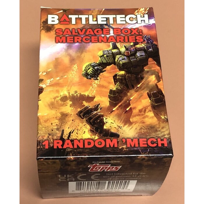 Catalyst Games Battletech Mercenaries: Salvage Box