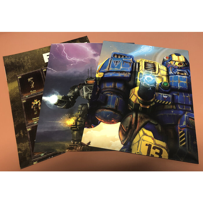 Catalyst Games Battletech: Supersized Poster Set