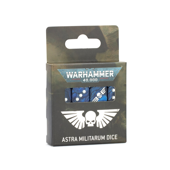 Games Workshop Warhammer 40K: Astra Militarum - Dice Set