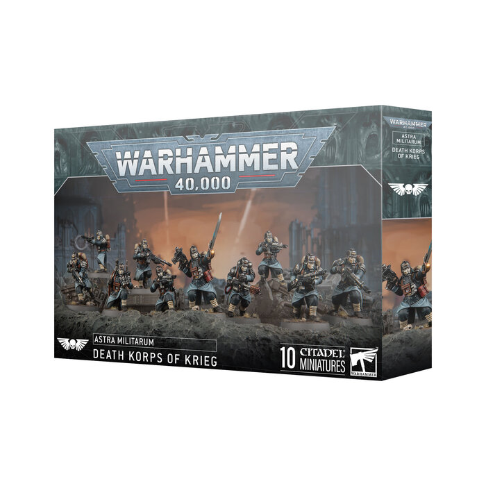 Games Workshop Warhammer 40K: Astra Militarum - Death Korps of Krieg