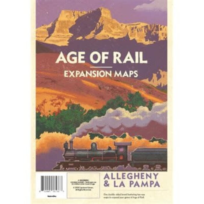 Capstone Games Age of Rail: La Pampa & Allegheny Expansion