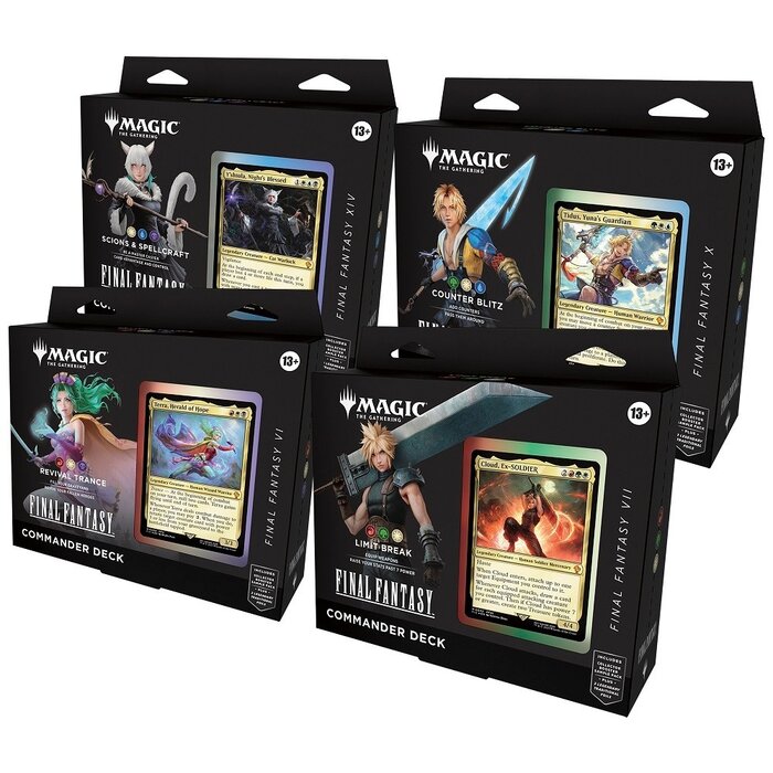 Wizards of the Coast Magic the Gathering TCG Final Fantasy Commander Bundle *LIMIT OF 1 PER HOUSEHOLD*