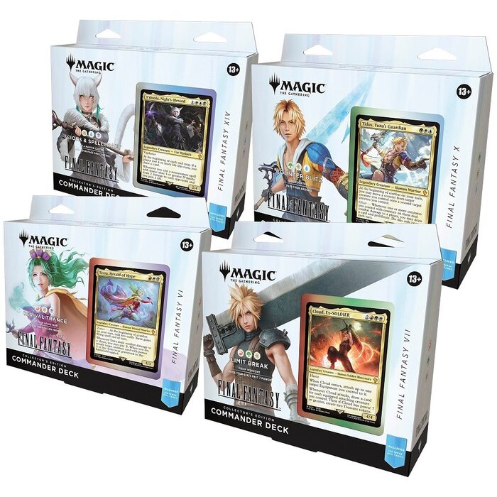 Wizards of the Coast Magic the Gathering TCG Final Fantasy Collector Commander Bundle *LIMIT OF 1 PER HOUSEHOLD*