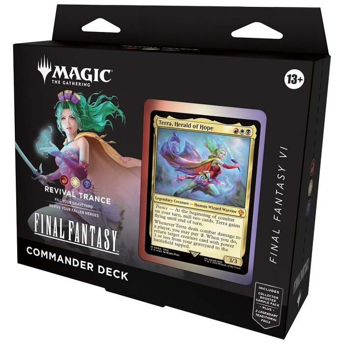Wizards of the Coast Magic the Gathering TCG Final Fantasy Commander Deck