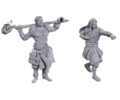 Wizkids/NECA LLC Nolzur's Marvelous Miniatures: Archdruid & Martial Arts Adept