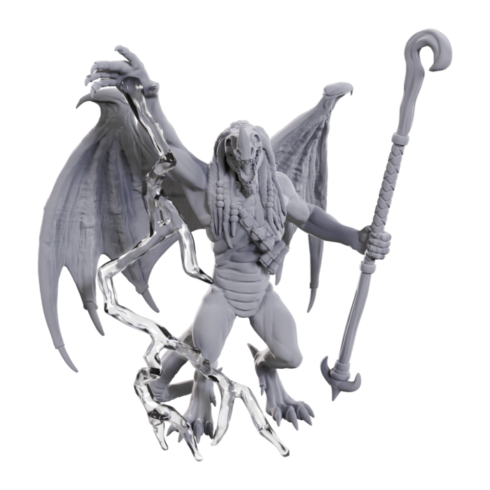 Wizkids/NECA LLC Nolzur's Marvelous Miniatures: Blue Abishai