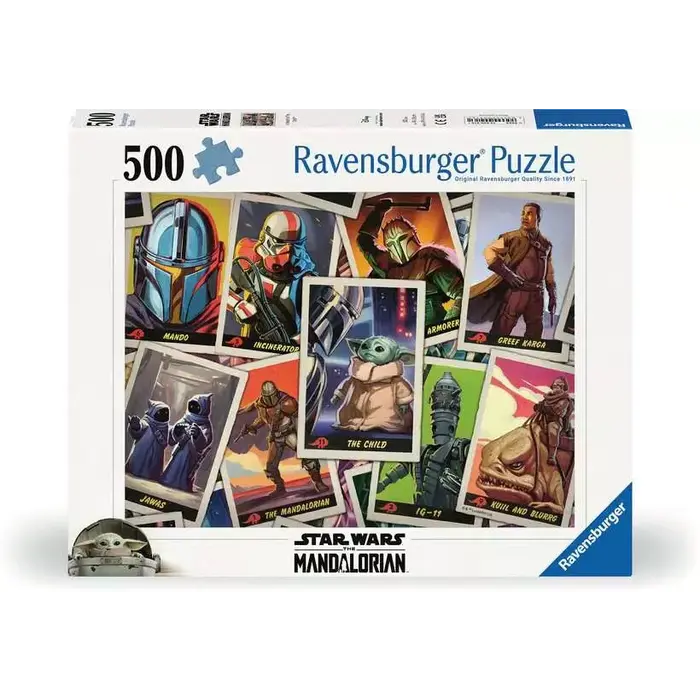 Ravensburger 500 pcs - Star Wars: The Mandalorian: In Search of The Child