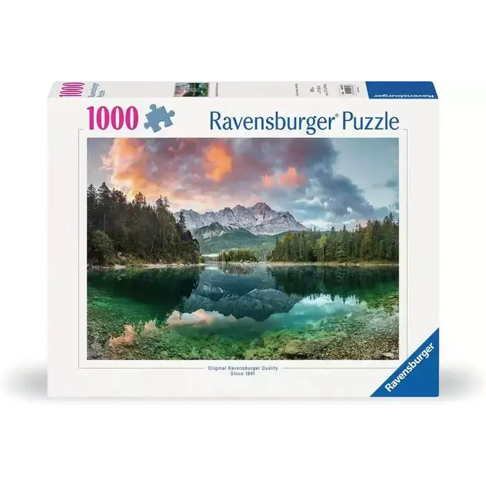 Ravensburger 1000 pcs - Zugspitze at the Eibsee, Germany