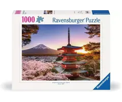 Ravensburger 1000 pcs - Mount Fuji Cherry Blossom View