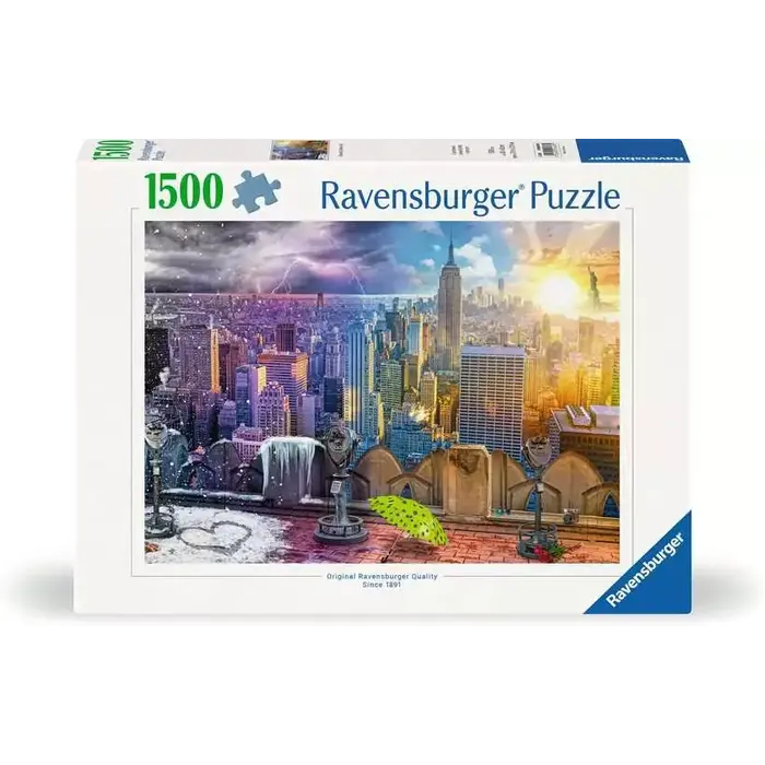 Ravensburger 1500 pcs - Seasons of New York