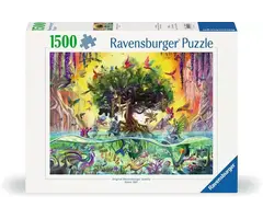 Ravensburger 1500 pcs - Beautiful Sea Unicorn & Friends