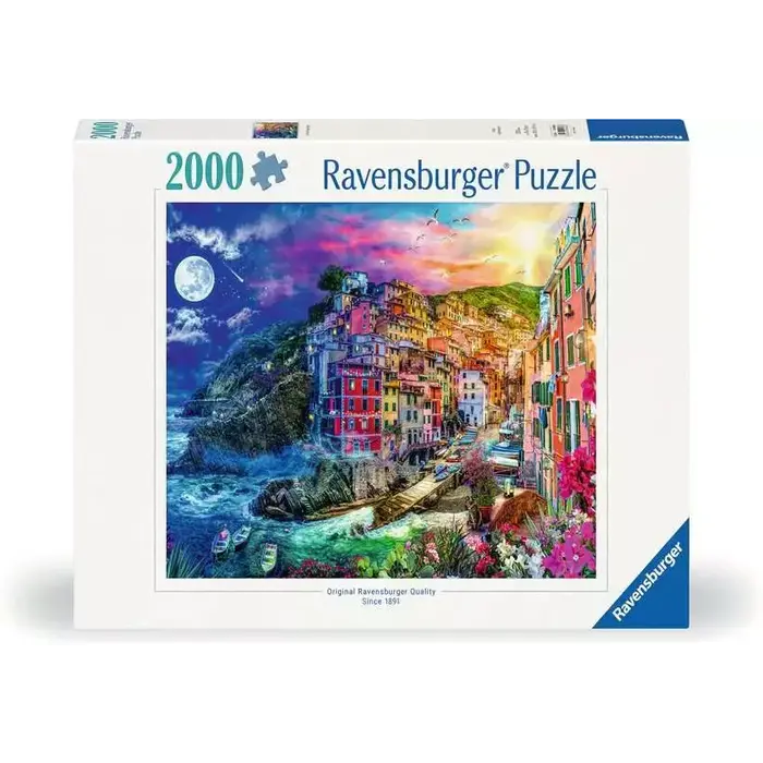 Ravensburger 2000 pcs - Colorful Cinque Terre