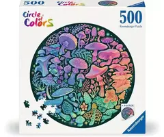 Ravensburger 500 pcs - Circle of Colors: Mushrooms