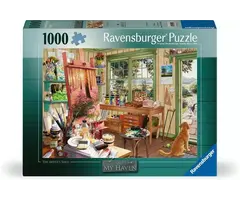 Ravensburger 1000 pcs - My Haven: Artist's Shed