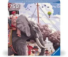 Ravensburger 750 pcs - Around the World in 80 days
