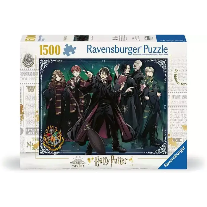 Ravensburger 1500 pcs - Harry Potter: Gryffindor vs Slytherin