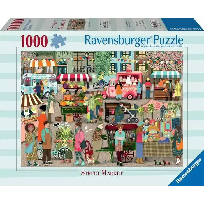 Ravensburger 1000 pcs - Street Market