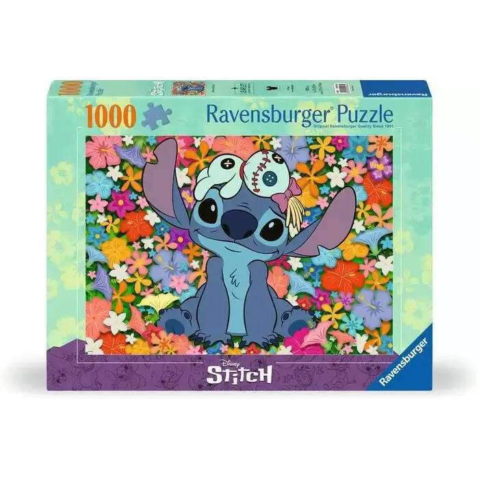 Ravensburger 1000 pcs - Disney Stitch and Scrump