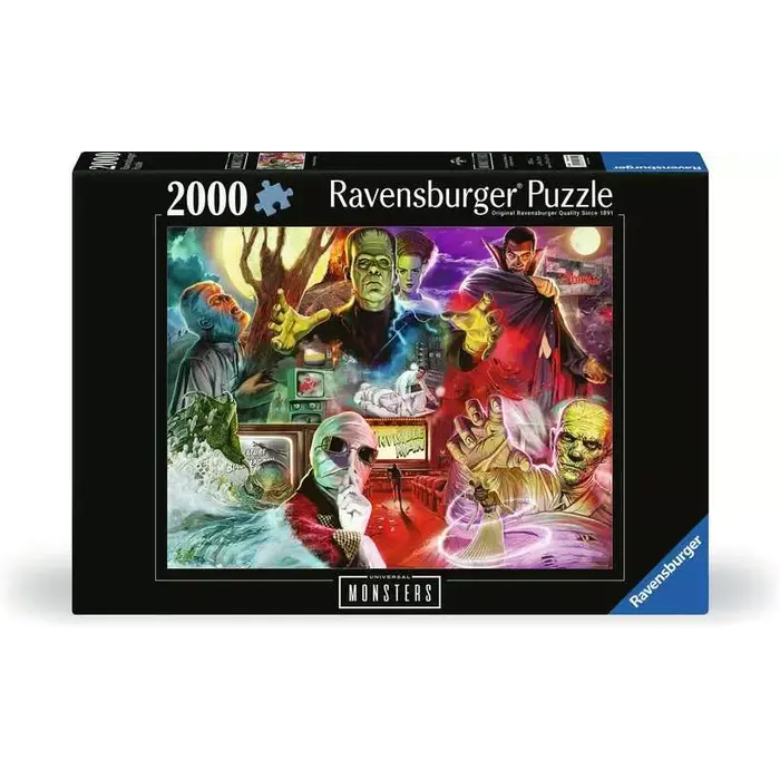 Ravensburger 2000 pcs - Universal Monsters