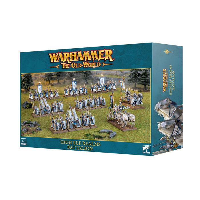 Games Workshop Warhammer The Old World: High Elf Realms - Battalion