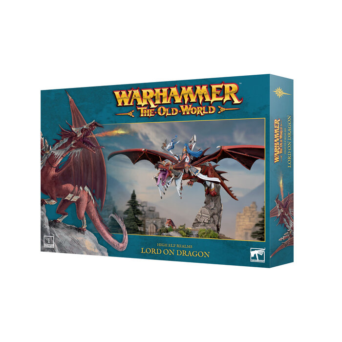 Games Workshop Warhammer The Old World: High Elf Realms - Lord on Dragon