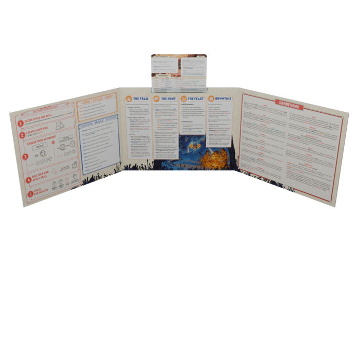 Modiphius Wilderfeast RPG: Guide Screen