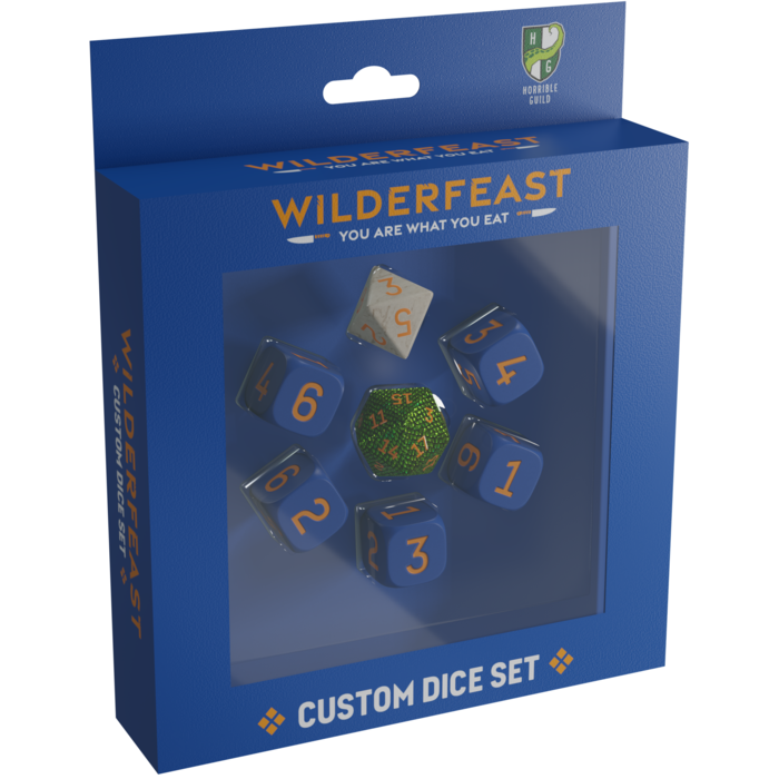 Modiphius Wilderfeast RPG: Custom Dice Set