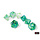 7-Piece RPG Dice Set: Menagerie 11 -