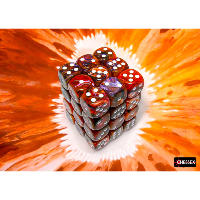 Chessex 36d6 Dice Block (12mm): Menagerie 11 -