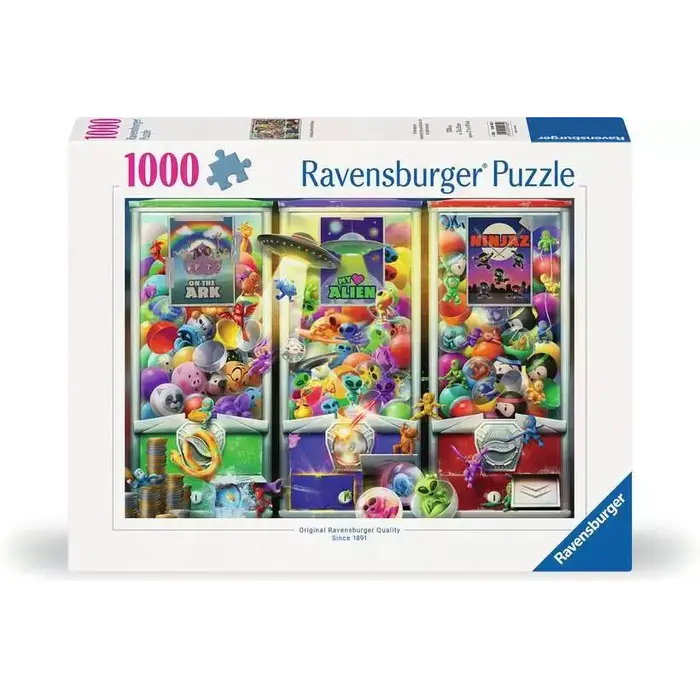 Ravensburger 1000 pcs - Animals, Aliens and Ninjas