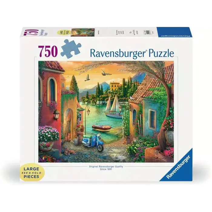 Ravensburger 750 pcs - European Villa Views (Large Piece Format)