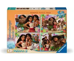 Ravensburger 4x100 pcs - Moana 2