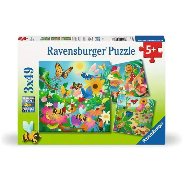 Ravensburger 3x49 pcs - Bugs, Bugs, Bugs