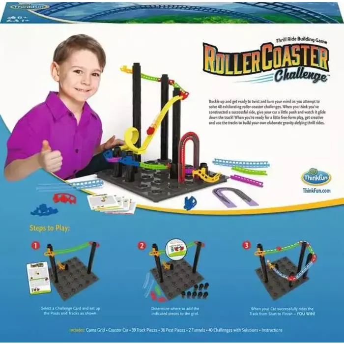 Thinkfun Games Roller Coaster Challenge