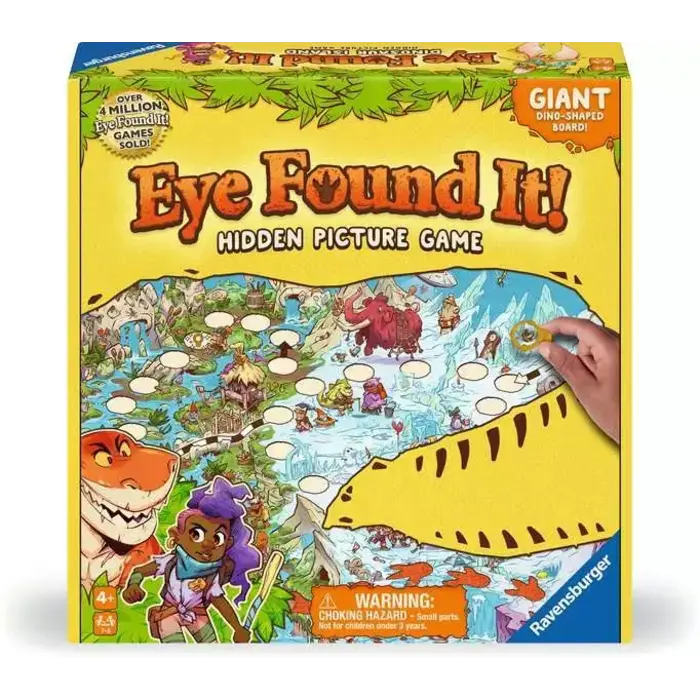 Ravensburger World of Dinosaurs Eye Found It: Hidden Picture Board Game