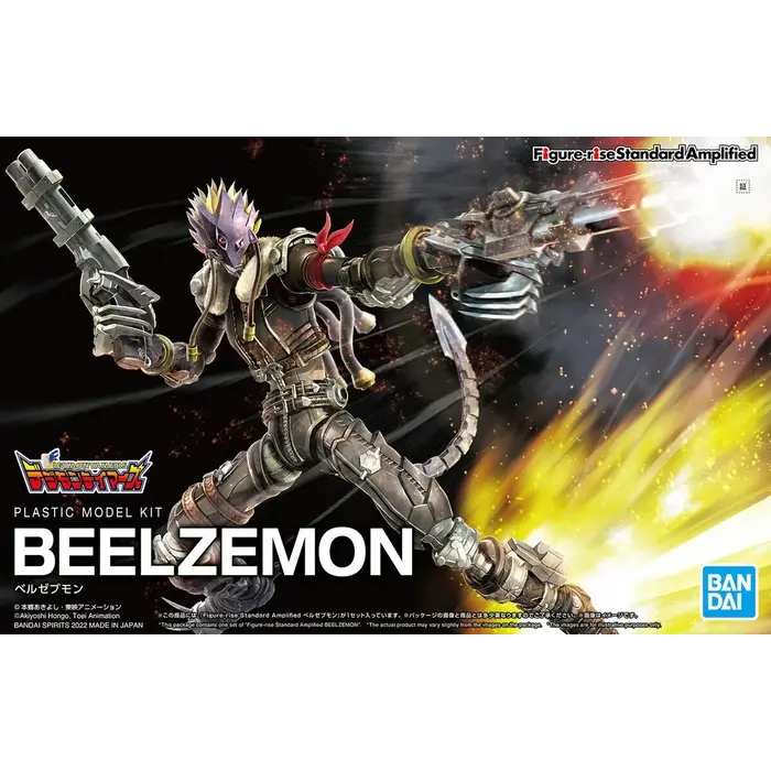 Bandai Digimon Beelzemon Amplified Model Kit