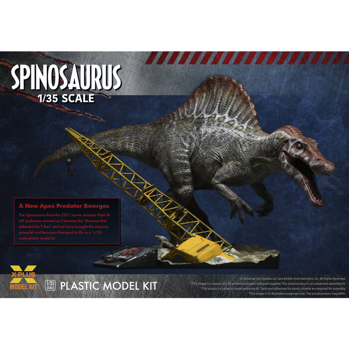 Misc Toys Jurassic Park III Spinosaurus Model Kit (1:35 Scale)