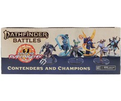 Wizkids/NECA LLC Pathfinder Battles: Premium Painted Miniature - Fists of the Ruby Phoenix - Contenders and Champions Boxed Set