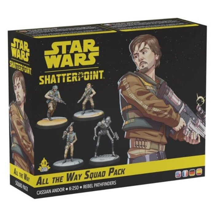Atomic Mass Games Star Wars - Shatterpoint: All the Way: Cassian Andor Squad Pack
